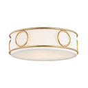 Flush Mounts Drum Shade by Mitzi ( 428 | H236503-GL Jade ) 