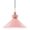 Pendants Metal Shade by Mitzi ( 428 | H251701L-AGB/PK Kiki ) 
