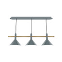 Linear/Island 3 Light Bar by Montclair Light Works ( 518 | CHR422-40-91 Raceway ) 