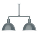 Exterior Ceiling Mount by Montclair Light Works ( 518 | MSD117-40 Deep Bowl ) 