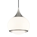 Pendants Glass Down by Mitzi ( 428 | H281701L-PN Reese ) 