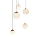 Mini Chandeliers Multi-Port/Cascade by Modern Forms ( 281 | PD-34405R-AB Pisces ) 