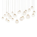 Pendants Multi-port/Cascade by Modern Forms ( 281 | PD-34423L-AB Pisces ) 