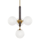Mini Chandeliers Glass Shade by Mitzi ( 428 | H289804-AGB Brielle ) 