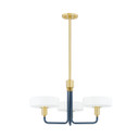 Mid. Chandeliers Glass Up by Mitzi ( 428 | H886803-AGB/SBL Aston ) 