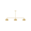 Linear/Island 3 Light Bar by Montclair Light Works ( 518 | MSN419-17 Axis ) 