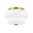 Flush Mounts Bowl Style by Mitzi ( 428 | H350502-AGB Hazel ) 