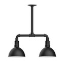 Exterior Hanging by Montclair Light Works ( 518 | MSB114-41-T48-G06 Deep Bowl ) 