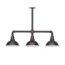 Exterior Chandeliers by Montclair Light Works ( 518 | MSK105-51-T24 Cafe ) 