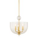 Mini Chandeliers Glass Shade by Mitzi ( 428 | H907703-AGB Arianne ) 