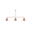 Linear/Island 3 Light Bar by Montclair Light Works ( 518 | MSN420-19 Jynx ) 
