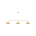 Linear/Island 3 Light Bar by Montclair Light Works ( 518 | MSN422-17 Pinnacle ) 