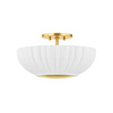 Semi-Flush Mts. Bowl Style by Mitzi ( 428 | H966502-AGB Anne ) 