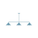 Linear/Island 3 Light Bar by Montclair Light Works ( 518 | MSN422-54 Pinnacle ) 