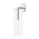 Sconces Single Glass by Mitzi ( 428 | H415101B-PN Belinda ) 