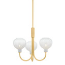Mini Chandeliers Glass Shade by Mitzi ( 428 | H990803-AGB Estelle ) 
