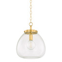 Pendants Glass Down by Mitzi ( 428 | H997701L-AGB Della ) 