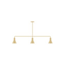 Linear/Island 3 Light Bar by Montclair Light Works ( 518 | MSN436-17 Axis ) 