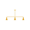 Linear/Island 3 Light Bar by Montclair Light Works ( 518 | MSN436-21 Axis ) 