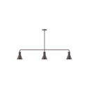 Linear/Island 3 Light Bar by Montclair Light Works ( 518 | MSN436-51 Axis ) 