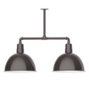 Exterior Hanging by Montclair Light Works ( 518 | MSD117-51-G06 Deep Bowl ) 