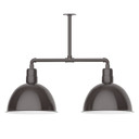 Exterior Hanging by Montclair Light Works ( 518 | MSD117-51-T36 Deep Bowl ) 