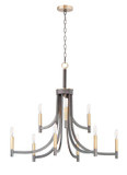 Mid. Chandeliers Candle by Maxim ( 16 | 21529BZAB Lyndon ) 