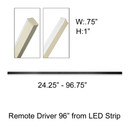 Specialty Items Undercabinet by Maxilite ( 501 | MXD2234RD07-2-30K Ridge ) 
