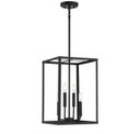 Foyer/Hall Lanterns Open Frame by Meridian ( 446 | M30008MBK ) 