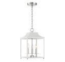 Foyer/Hall Lanterns Open Frame by Meridian ( 446 | M30013WHPN ) 