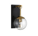 Sconces Single Glass by Meridian ( 446 | M50029ORBNB Moutd ) 