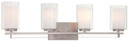 Bathroom Fixtures Four Lights by Minka-Lavery ( 7 | 6104-84 Parsons Studio ) 