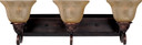 Bathroom Fixtures Three Lights by Maxim ( 16 | 11232SAOI Symphony ) 