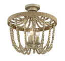 Semi-Flush Mts. Candle by Meridian ( 446 | M60002-97 Msemi ) 
