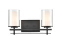Bathroom Fixtures Two Lights by Millennium ( 59 | 5502-MB Huderson ) 