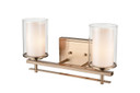 Bathroom Fixtures Two Lights by Millennium ( 59 | 5502-MG Huderson ) 