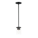 Mini Pendants Glass Down by Maxim ( 16 | 90200CLBK Corona ) 