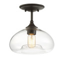 Semi-Flush Mts. Glass Down by Meridian ( 446 | M60017ORB Msemi ) 