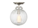 Semi-Flush Mts. Glass Down by Meridian ( 446 | M60056BN Msemi ) 