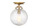 Semi-Flush Mts. Glass Down by Meridian ( 446 | M60056NB Msemi ) 