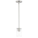 Mini Pendants Glass Down by Maxim ( 16 | 91840CDSN Sleek ) 