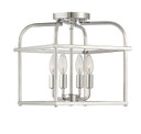 Semi-Flush Mts. Cage by Meridian ( 446 | M60061PN ) 