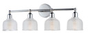 Bathroom Fixtures Four Lights by Maxim ( 16 | 11324CLPC Hollow ) 