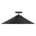 Semi-Flush Mts. Glass Down by Meridian ( 446 | M60074MBK ) 