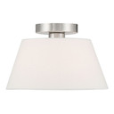 Semi-Flush Mts. Drum Shade by Meridian ( 446 | M60077BN ) 