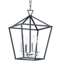 Foyer/Hall Lanterns Open Frame by Maxim ( 16 | 25152TXBPN Abode ) 