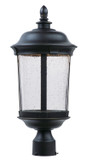 Exterior Post/Pier Head by Maxim ( 16 | 55021CDBZ Dover LED ) 