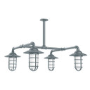 Linear/Island 4 Light + by Montclair Light Works ( 518 | MSP052-40-T30-G07 Vaportite ) 