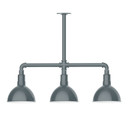 Exterior Chandeliers by Montclair Light Works ( 518 | MSK114-40-T30 Deep Bowl ) 