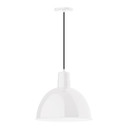 Pendants Metal Shade by Montclair Light Works ( 518 | PEB117-44-C12-G05 Deep Bowl ) 